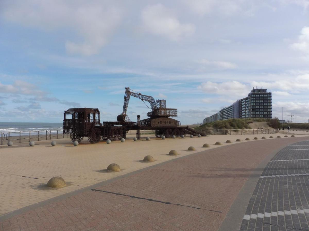 Studio On The Beach With Sea View Мідделкерке Екстер'єр фото